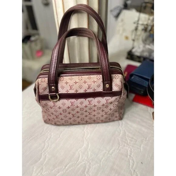 Preloved Louis Vuitton Monogram Mini Josephine PM Handbag – Red Canvas (COA) - Picture 2 of 5